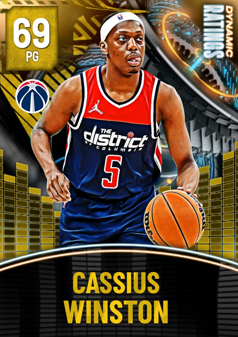 Washington Wizards Cassius Winston #5 Nba Basketball City