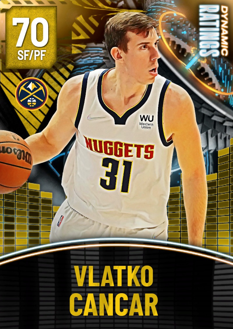 NBA 2K23  2KDB Ruby Vlatko Cancar (87) Complete Stats