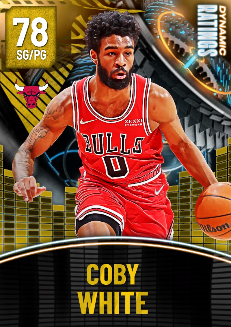 NBA 2K22 | 2KDB Gold Coby White (78) Complete Stats