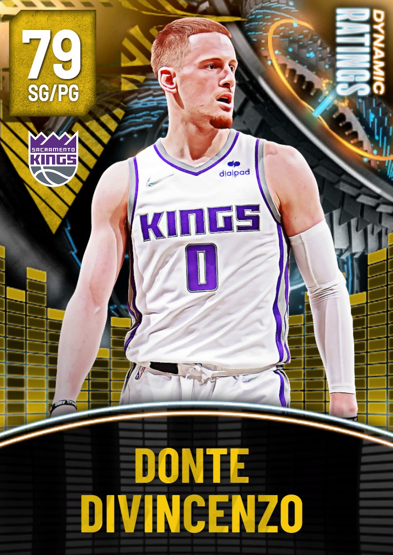 NBA 2K23  2KDB Ruby Donte DiVincenzo (88) Complete Stats