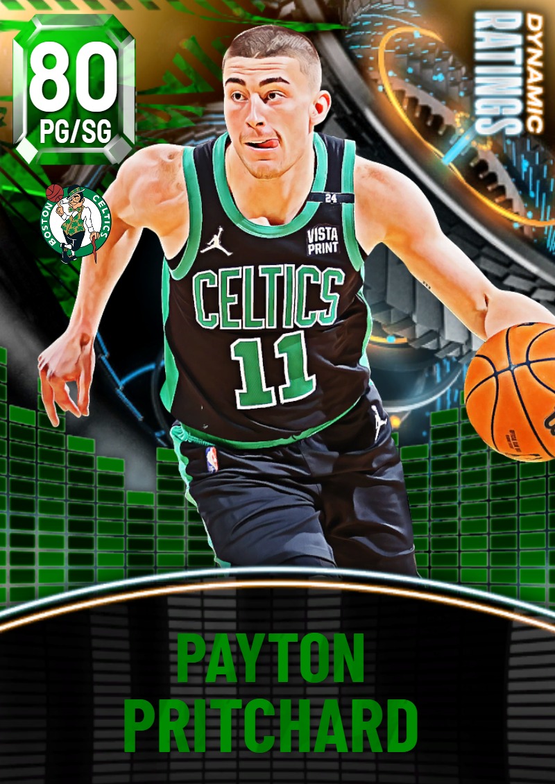 NBA 2K21  2KDB Silver Payton Pritchard (70) Complete Stats