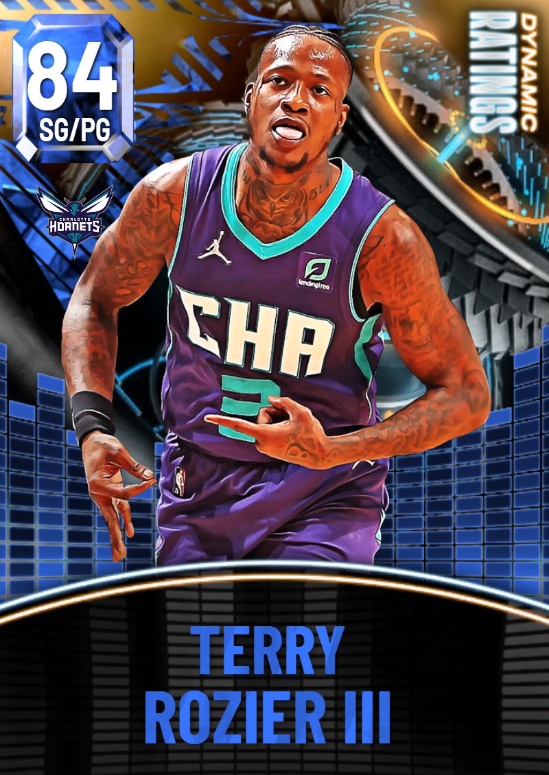 NBA 2K22  2KDB Sapphire Terry Rozier III (84) Complete Stats