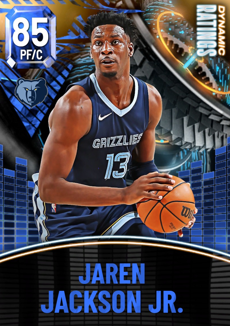NBA 2K22 | 2KDB Sapphire Jaren Jackson Jr. (85) Complete Stats