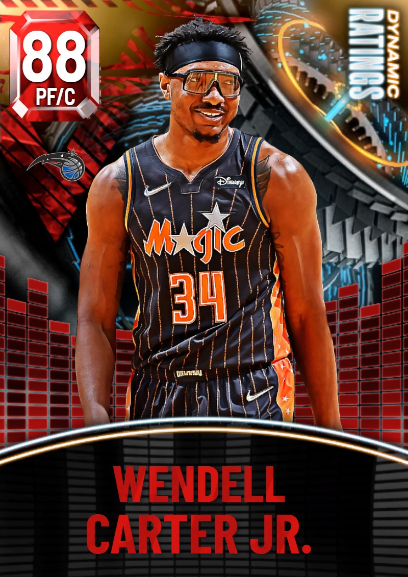 NBA 2K22  2KDB Ruby Wendell Carter Jr. (88) Complete Stats