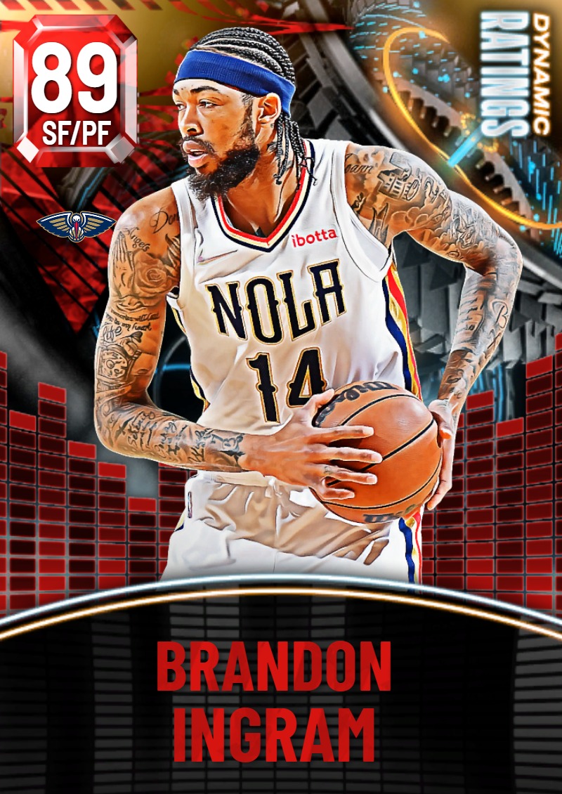 NBA 2K21  2KDB Sapphire Brandon Ingram (85) Complete Stats