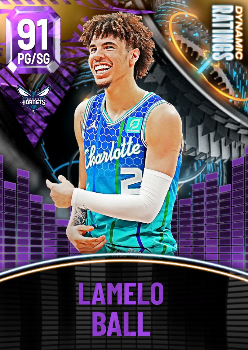 Buzz on X: Updated Hornets 2K Player Ratings: - LaMelo Ball: 87