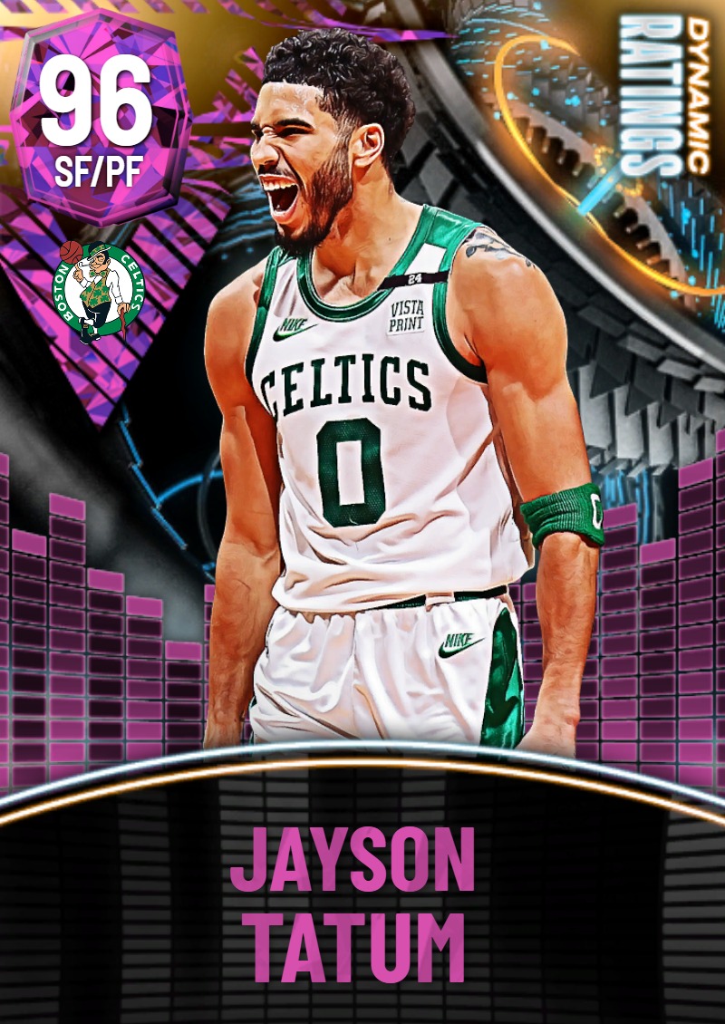 NBA 2K22 | 2KDB Pink Diamond Jayson Tatum (96) Complete Stats