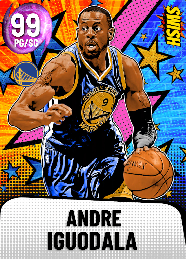 So i could be wrong on this but 2k thinks andre iguodala was in