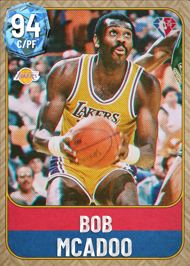 NBA 2K22  2KDB Diamond Bob McAdoo (94) Complete Stats