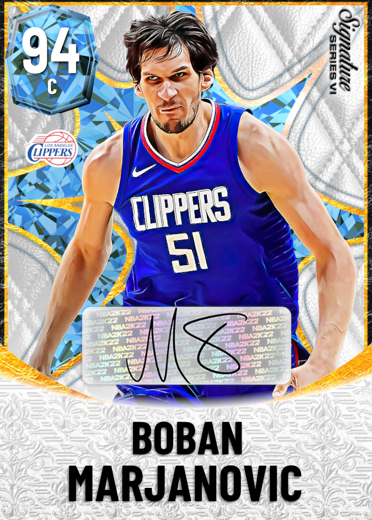 NBA 2K23  2KDB Diamond Boban Marjanovic (94) Complete Stats