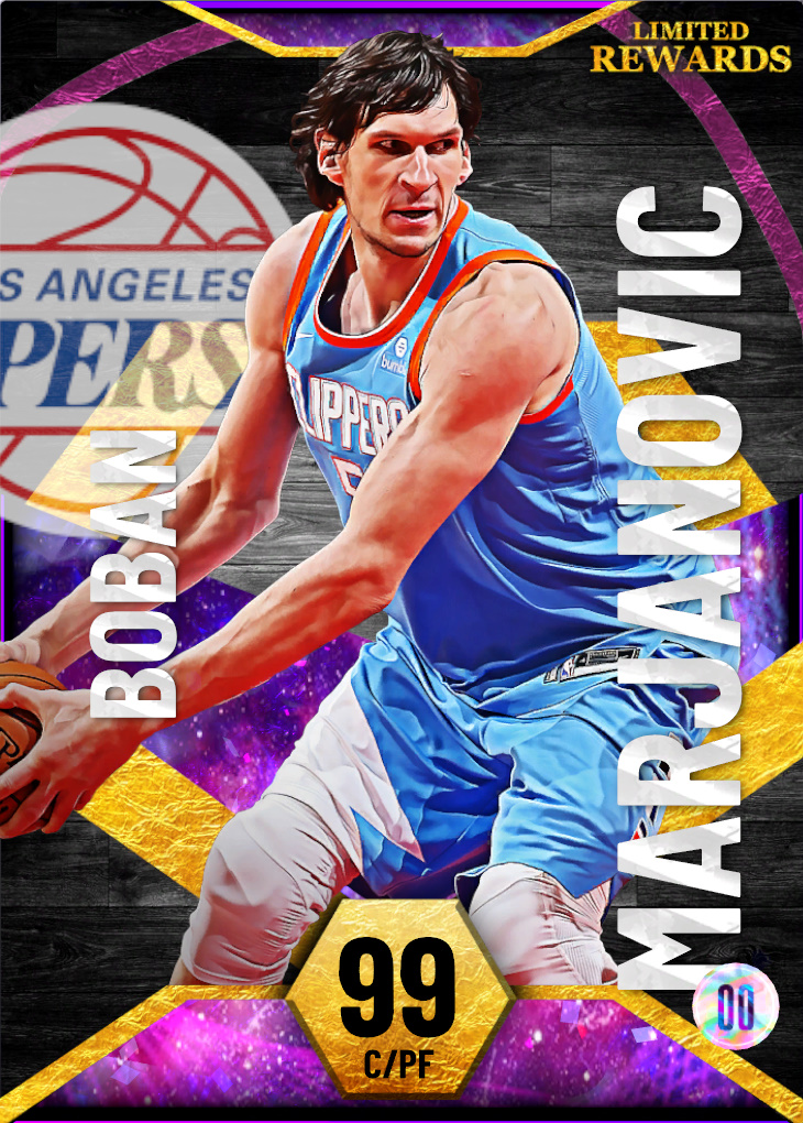 NBA 2K23  2KDB Gold Boban Marjanovic (70) Complete Stats