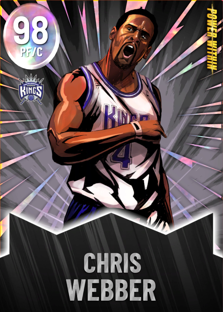 NBA 2K22  2KDB Sapphire Chris Webber (85) Complete Stats