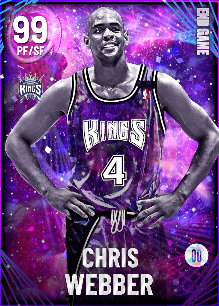 NBA 2K MyTEAM on X: Win 100 games in Clutch Time to add 5-time All-Star  and Hall of Famer Chris Webber to your MyTEAM 💪 Who's picking up End Game  C-Webb?  /