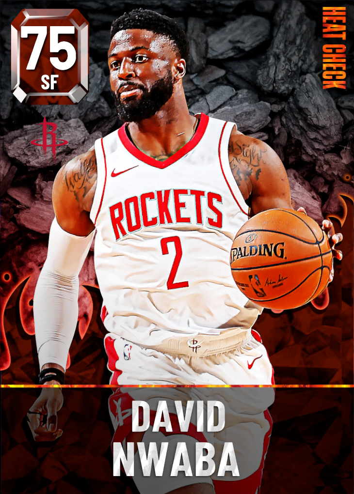 David Nwaba - Houston Rockets - Game-Issued City Edition Short-Sleeved Shooting  Shirt - 2021-22 NBA Season