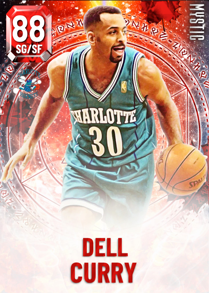 NBA 2K23  2KDB Sapphire Dell Curry (85) Complete Stats