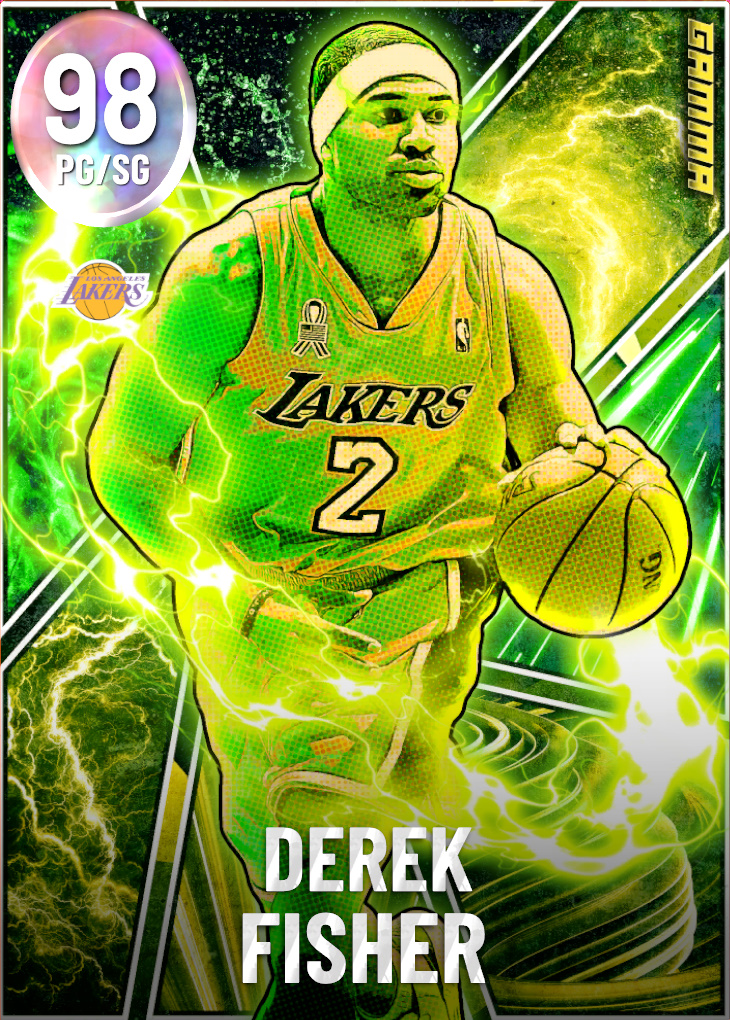 NBA 2K23  2KDB Amethyst Derek Fisher (91) Complete Stats