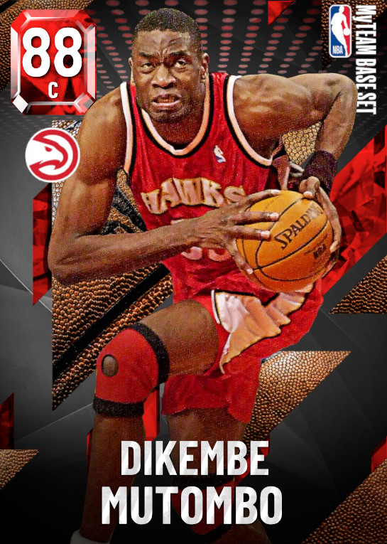 NBA 2K22  2KDB Ruby Dikembe Mutombo (88) Complete Stats