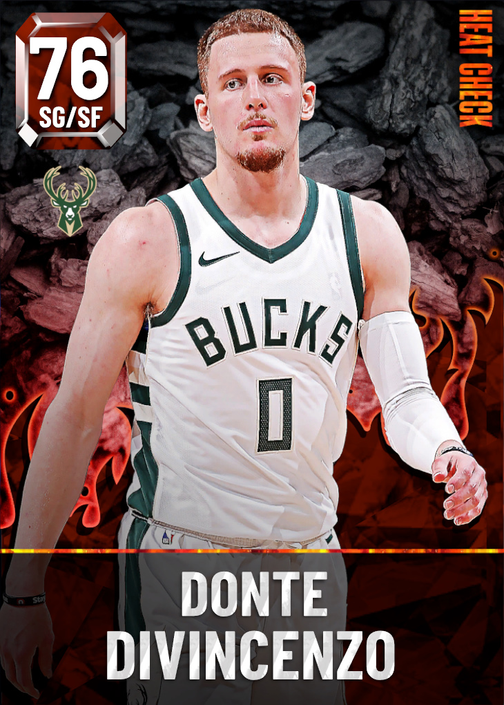 NBA 2K23  2KDB Ruby Donte DiVincenzo (88) Complete Stats