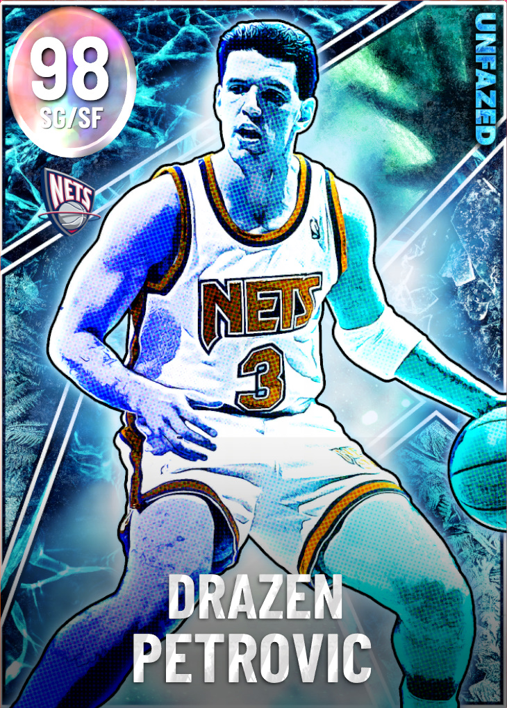 NBA 2K22  2KDB New Jersey Nets MyTeam Collection