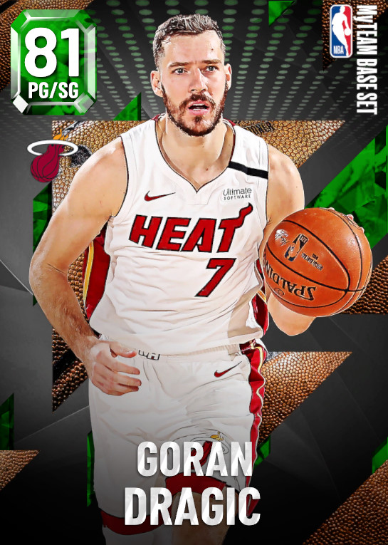 Goran Dragic artwork, basketball stars, Miami Heat, NBA