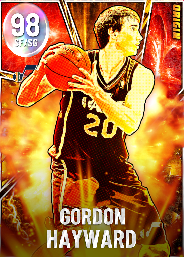 NBA 2K21  2KDB Dark Matter Gordon Hayward (99) Complete Stats