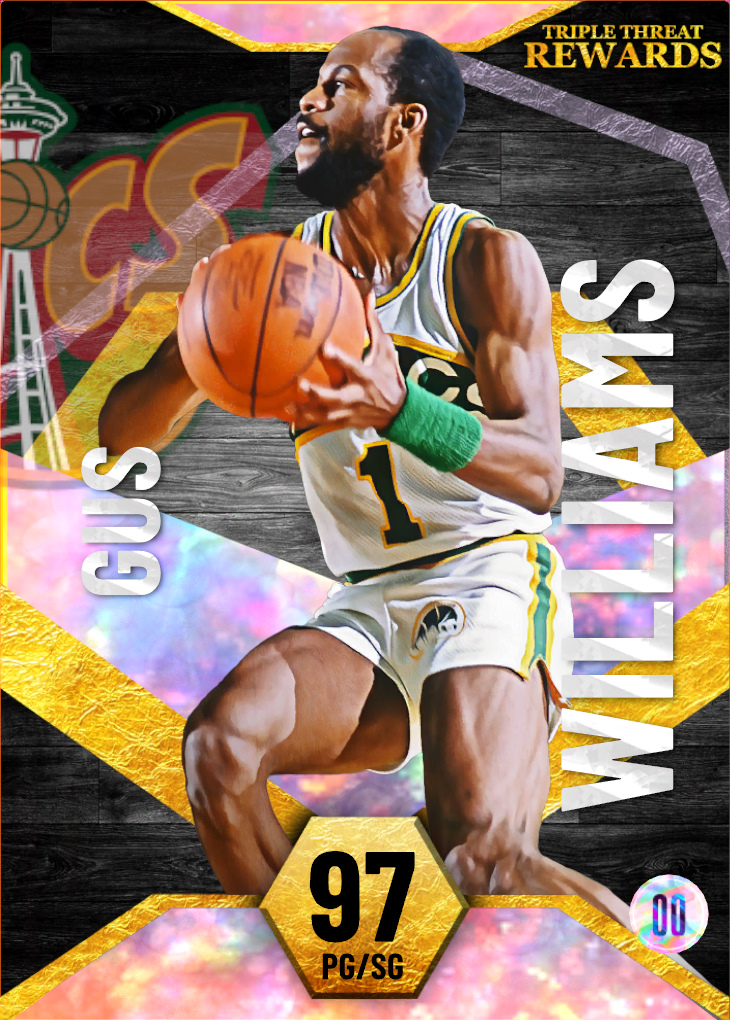 NBA 2K24  2KDB Sapphire Gus Williams (85) Complete Stats