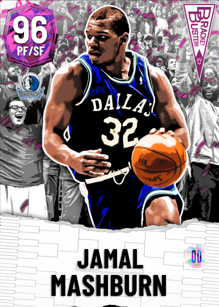NBA 2K23  2KDB Amethyst Jamal Mashburn (91) Complete Stats