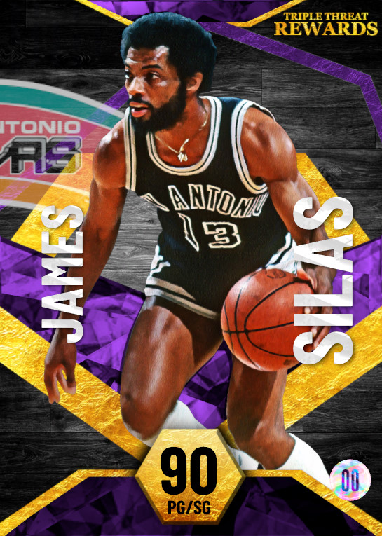 NBA 2K23  2KDB Sapphire James Silas (86) Complete Stats