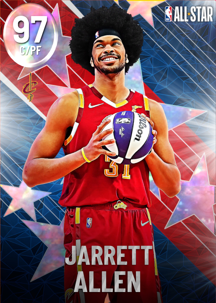 NBA 2K23  2KDB Emerald Jarrett Allen (81) Complete Stats