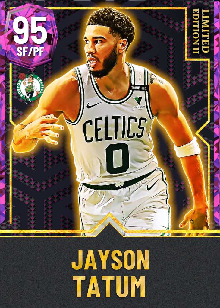 NBA 2K22 | 2KDB Pink Diamond Jayson Tatum (95) Complete Stats