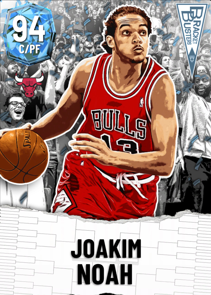NBA 2K23  2KDB Ruby Joakim Noah (87) Complete Stats