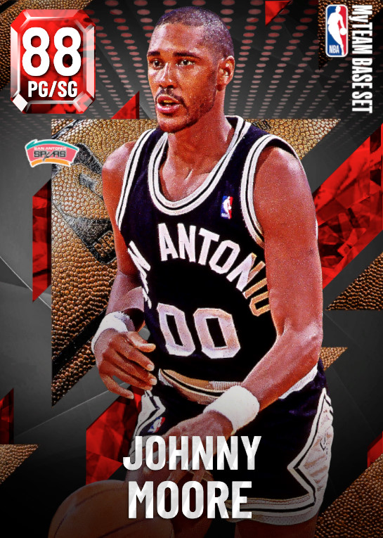 NBA 2K21  2KDB Ruby Johnny Moore (88) Complete Stats