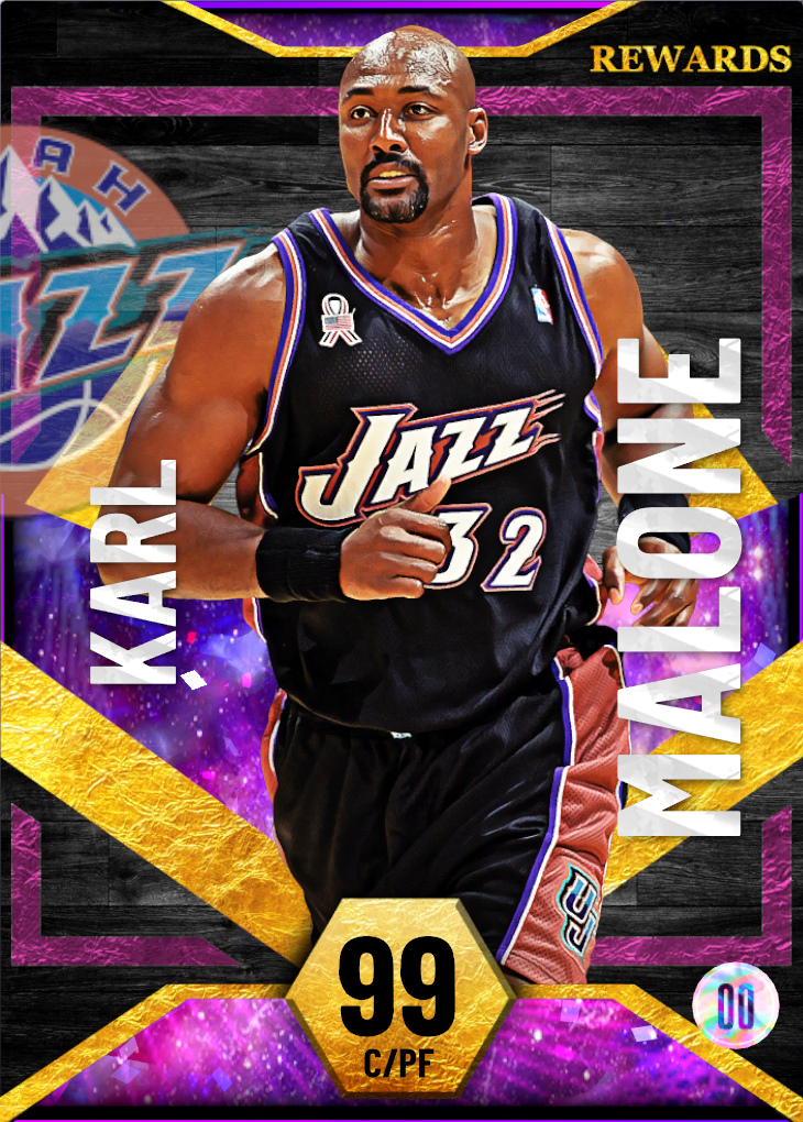 NBA 2K22 | 2KDB Dark Matter Karl Malone (99) Complete Stats