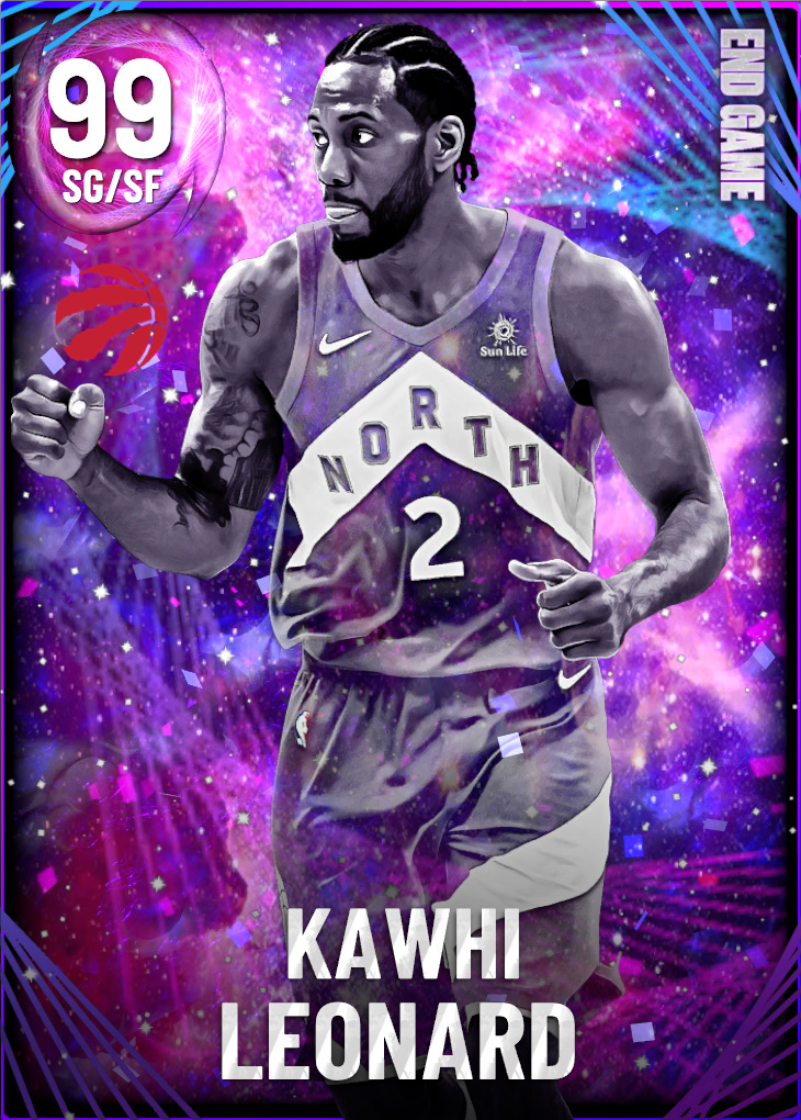 NBA 2K22  2KDB Dark Matter Kawhi Leonard (99) Complete Stats