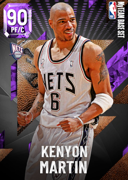 NBA 2K20  2KDB Amethyst Kenyon Martin (92) Complete Stats