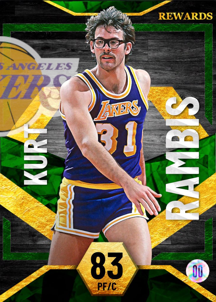 NBA 2K22  2KDB Emerald Kurt Rambis (83) Complete Stats