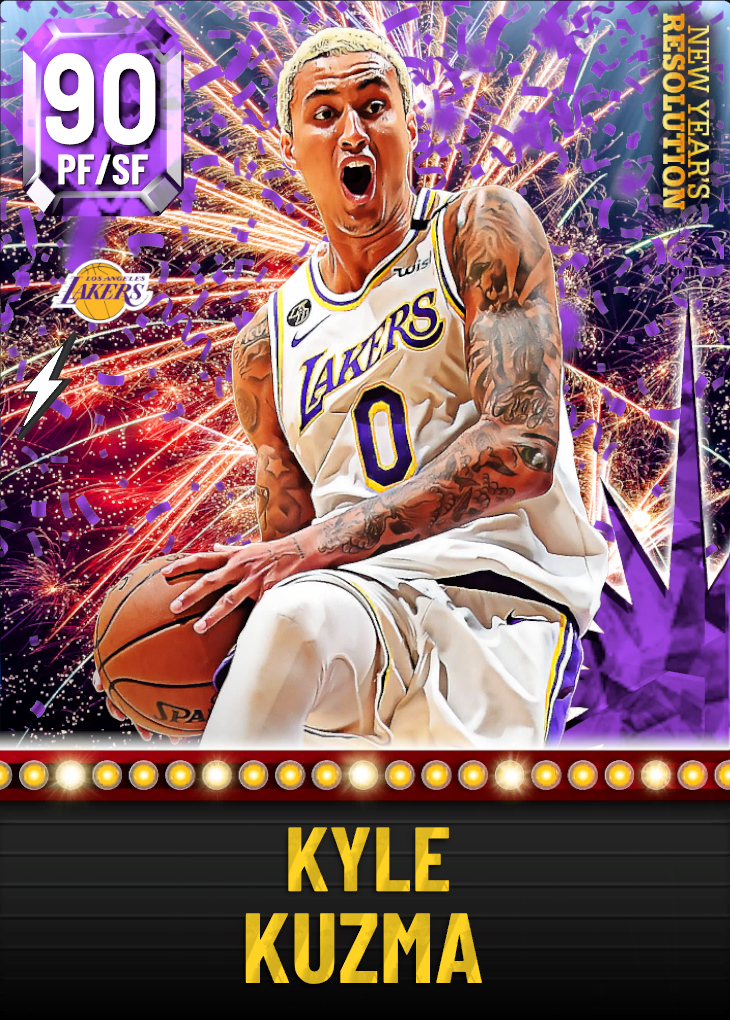 NBA 2K22 | 2KDB Amethyst Kyle Kuzma (90) Complete Stats