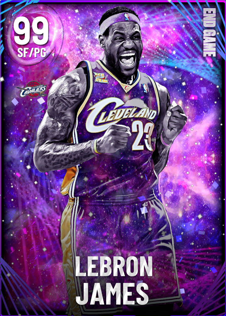 NBA 2K21  2KDB Dark Matter LeBron James (99) Complete Stats