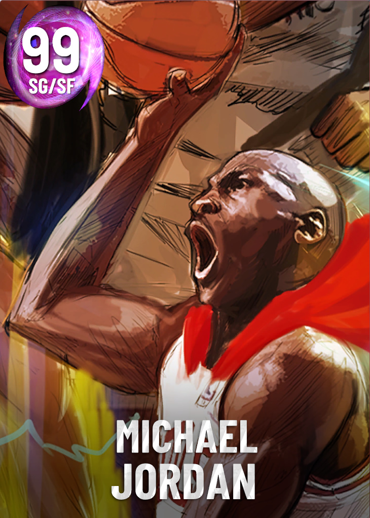 NBA 2K23  2KDB Dark Matter Michael Jordan (99) Complete Stats
