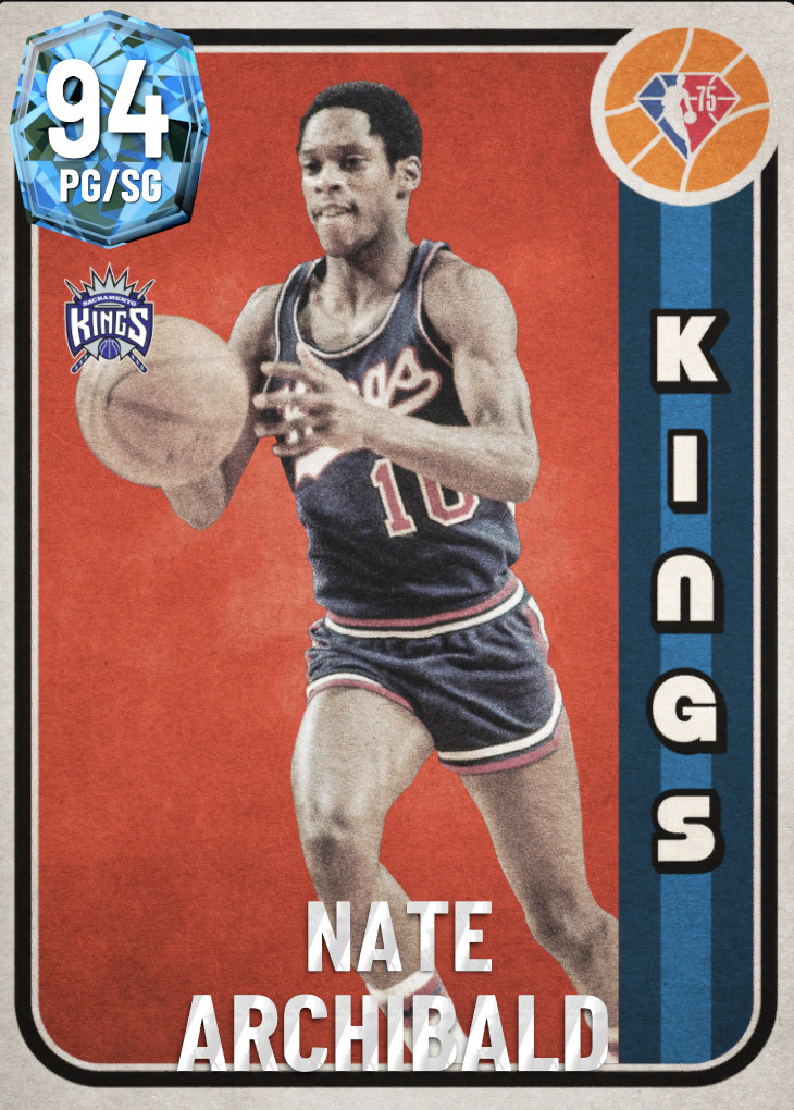 NBA 2K24  2KDB Diamond Nate Archibald (93) Complete Stats