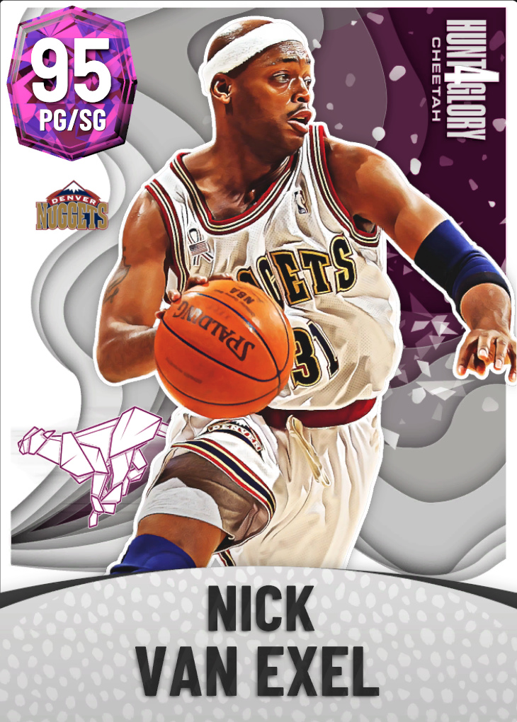 NBA 2K23  2KDB Sapphire Nick Van Exel (86) Complete Stats