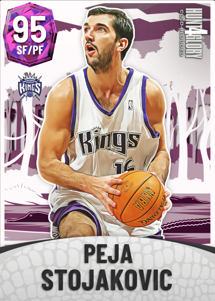 NBA 2K23  2KDB Pink Diamond Peja Stojakovic (96) Complete Stats