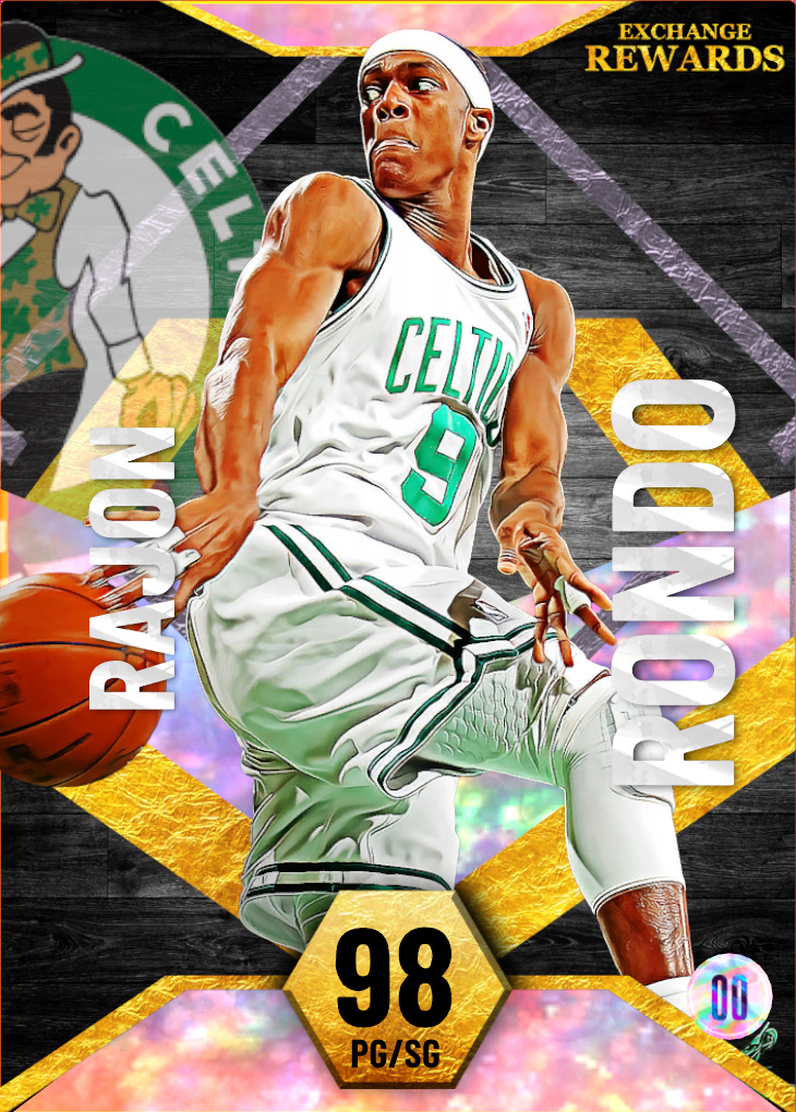 NBA 2K24  2KDB Ruby Rajon Rondo (87) Complete Stats