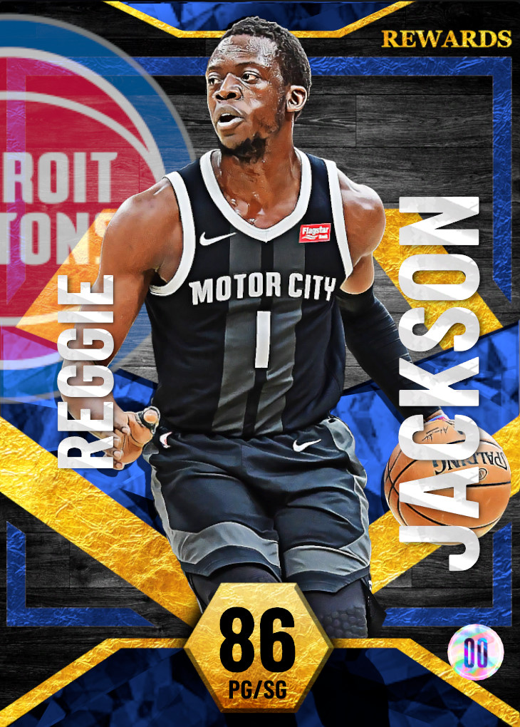 NBA 2K22  2KDB Diamond Reggie Jackson (94) Complete Stats