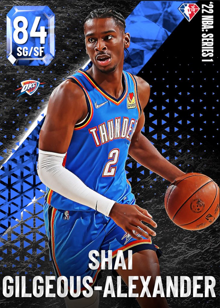 NBA 2K22 | 2KDB Sapphire Shai Gilgeous-Alexander (84) Complete Stats