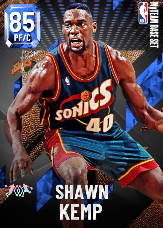 NBA 2K22  2KDB Pink Diamond Shawn Kemp (95) Complete Stats