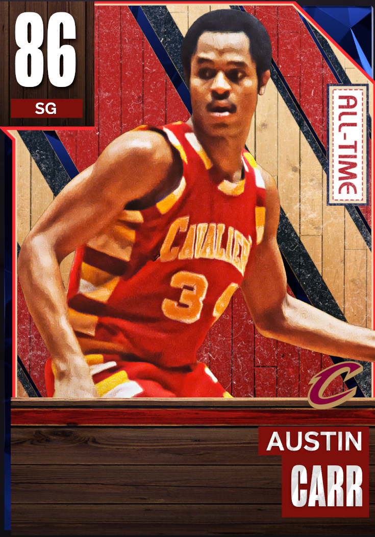 NBA 2K21  2KDB Diamond Austin Carr (93) Complete Stats