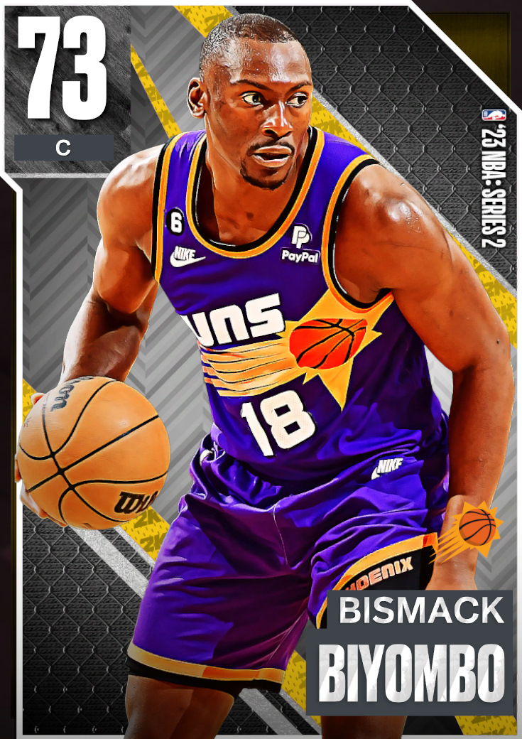 NBA 2K23  2KDB Gold Bismack Biyombo (72) Complete Stats