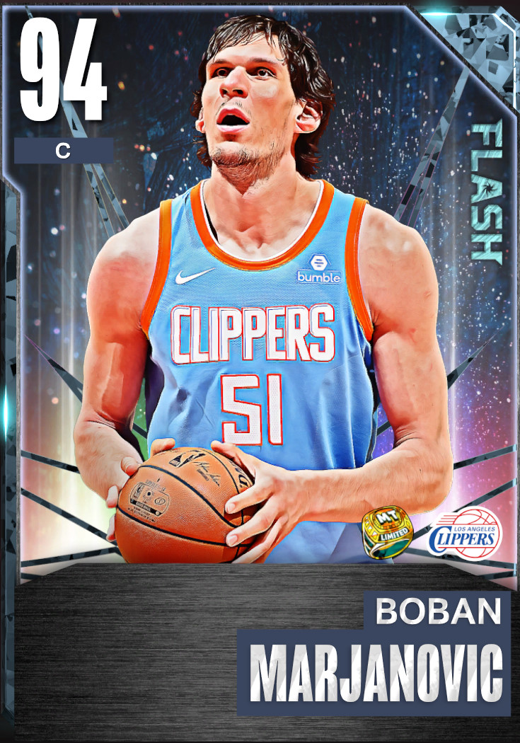 NBA 2K23  2KDB Gold Boban Marjanovic (70) Complete Stats