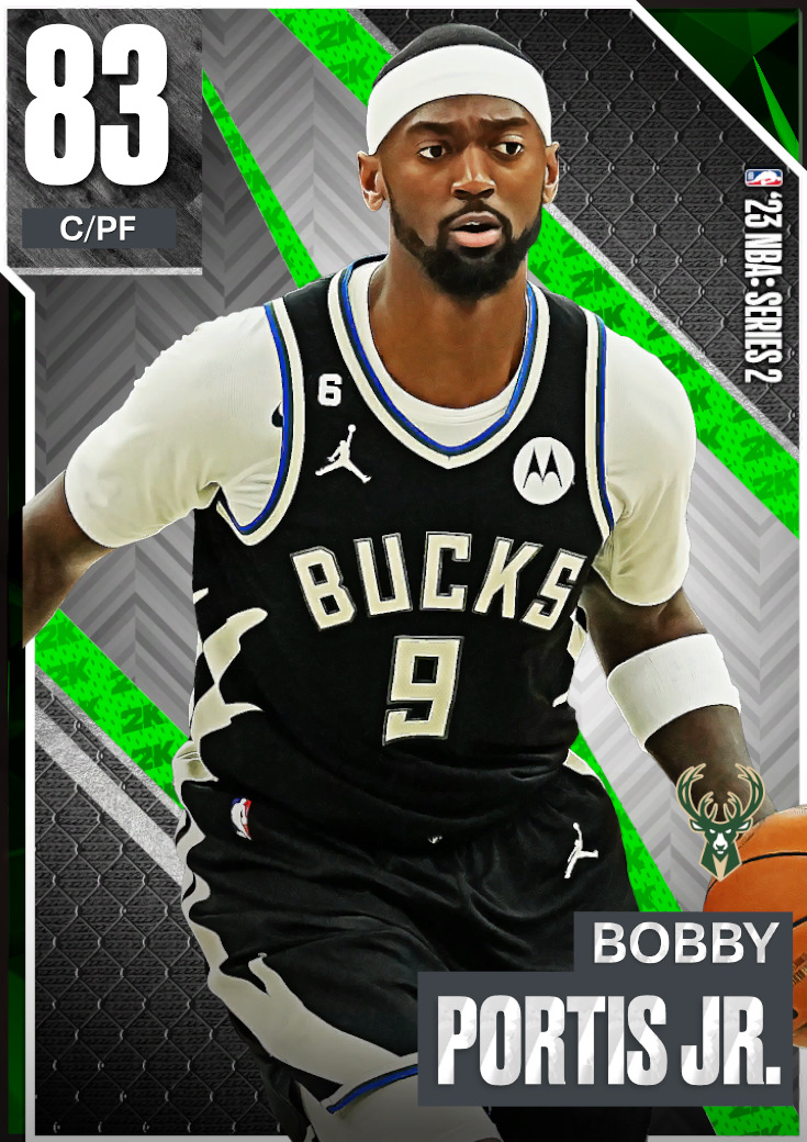 NBA 2K23  2KDB Emerald Bobby Portis Jr. (82) Complete Stats